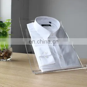 Acrylic T-shirt Holder L Frame Display Rack Dekstop Stand,Plexiglass Jersey Display Holder thumbnail-4