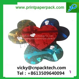 Tailored Decorative Heart-Shaped Embossing Wedding Favors Jewelry Paper Gift Packaging Boxes Handmade Soap Boxes thumbnail-4