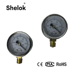 High Quality Cheap Price Oil Pressure Gauges, Pressure Gauges Manometers thumbnail-1