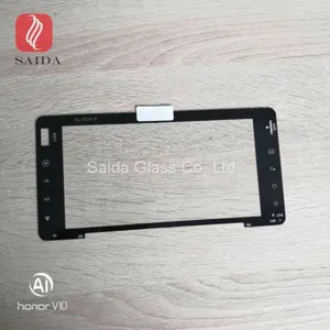 Custom Touch Glass 0.7mm Thickness Chemical Strengthened for Car Dash Cam Touch Screen Display 7inch thumbnail-5