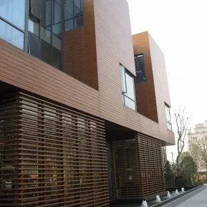 China Supplier Hot Sale Wood Plastic Composite WPC Wall Board Outdoor thumbnail-1
