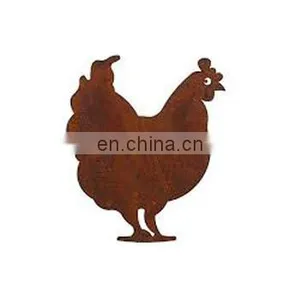 Classic Corten Steel Animal Sculpture thumbnail-1