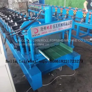 Standing Seam New Metal Wall Panel Roofing Cold Profile Roll Forming Machine thumbnail-5