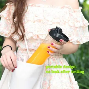 600ml 300W ABS Electrical Personal Blender Juicer With Trian Jar thumbnail-2