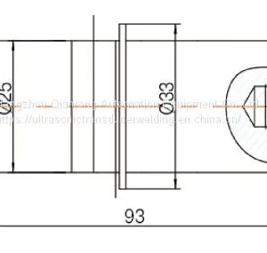 35Khz 300w Ultrasonic High Power Transducer For Spot Plastic Welding Series thumbnail-2