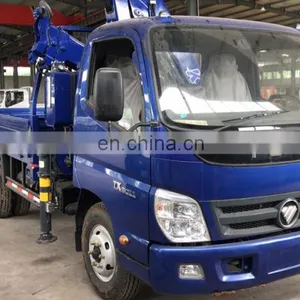 Foton Chassis 4 Meter Truck Mounted Crane for Sale thumbnail-2