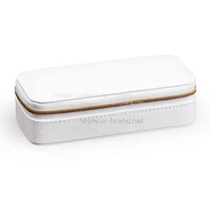 Factory Direct Jewelry Storage Box PU Leather High-end Jewelry Zipper Box Portable Jewelry Box Can be Customized thumbnail-2