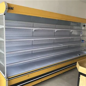 Cheap Supermarket Refrigerator Open Case Cooler Cooler Freezer Refrigerator Sold in China thumbnail-3