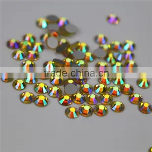 Top Quality Red Clour Hot Fix Flat Back Rhinestone for Wedding Dresses thumbnail-4