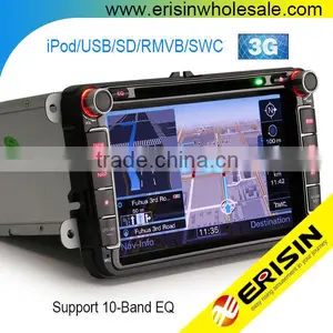 Erisin ES9611V 8" Car DVD Player With GPS CanBus thumbnail-1