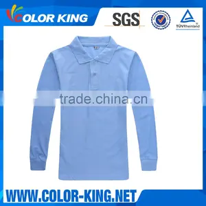 Cheap High Quality Sublimation Pique Lapel T-Shirt thumbnail-4
