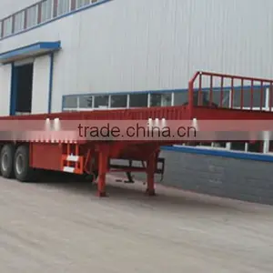 Dongfeng 3 Axle Side Wall Trailer, Semi Trailer From China for Sale thumbnail-1