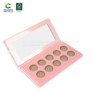 20 Color Custom Eyeshadow Palette Empty Magnetic Single Eyeshadow Pigment Makeup Packaging Box Private Label Eyeshadow Palette thumbnail-4