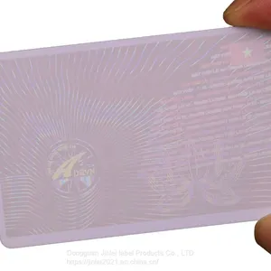 Transparent Holographic Security Label Hologram Label Laser Sticker thumbnail-5