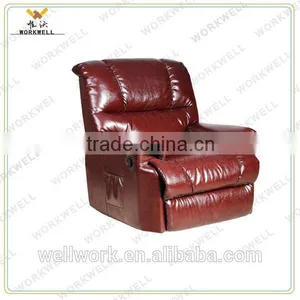 WorkWell Best Selling Luxury Leather Recliner Functional Chair Kw-Fu52 thumbnail-1