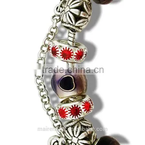 MNP128 Handmade Bracelets European Bead Bracelet thumbnail-2