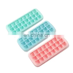 Wholesale Manufacturer Direct Selling Food Freezer 24 Cube Silicone Small Ice Tray thumbnail-3
