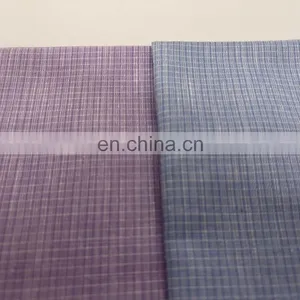 Hot Sale Cotton Fabric Linen Fabric Anti-wrinkle Shirt Fabric With Chinese Factory Price thumbnail-1