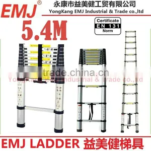5.4m Single Telescopic Ladder thumbnail-1