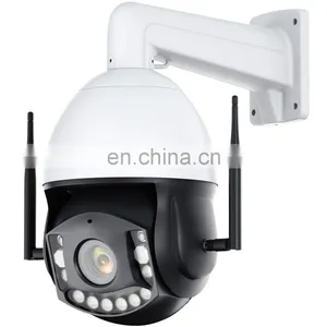 5MP 40X PTZ Zoom Pan Tilt Rotation HD IP 360 6 Inch Camera Outdoor Speed Dome 4G SIM Card PTZ Camera Wireless thumbnail-1