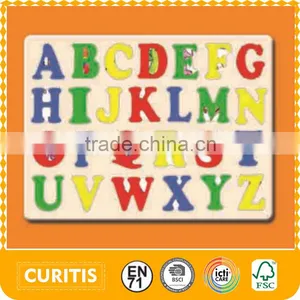 2015 Puzzle Toys For Little Kids 26 English Letters Puzzle Educational Puzzle Game thumbnail-1