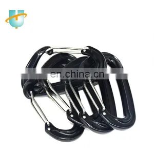 Unitone Warehouse 18KN Super D Type With Wire Gate Use For Hammock or Wild Sports Aluminum Caribiner thumbnail-1