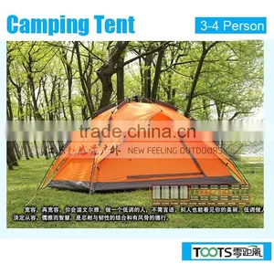 TOOTS 3-4 Person Customized Promotional Traveling Camp Tent thumbnail-1