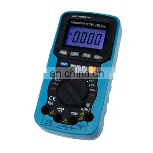 EM130USB Pro Digital Automotive Multimeter Handheld RPM Dwell Angle Test Pulse Width Test thumbnail-2