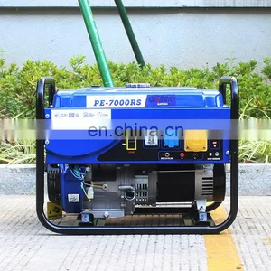 BISON CHINA 5000 Watt 3 Phase Generator Air Cooled Petrol 5kw Portable Generator thumbnail-2