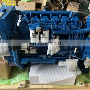 High Quality 4 Stroke Water Cooled Weichai Marine Engine WP6C185-21 thumbnail-5