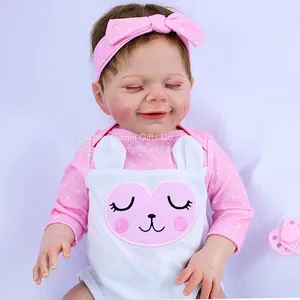 45CM Simulation Baby Reborn Doll Full Body Soft Enamel Doll, Amazon Special thumbnail-1