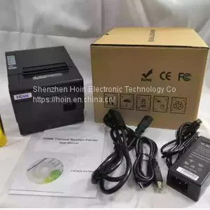 80mm USB+LAN Classic Design Thermal Receipt Printer in High Quality and Low Cost thumbnail-5