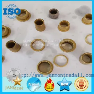 Customize/Supply Powdered Metal - Oil Impregnated Bronze Bushes,inch and Metric,Sintered Powder metallurgy bushing,Powder Metallurgy Sintered Oilite Bushing,Oil Bushing/Bearing With Copper-based, Powder Metallurgy,SAE841 Flange Bushes,P/M Sleeve Bearings thumbnail-1