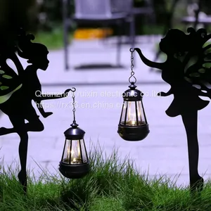 Stake Garden Metal Fairy Silhouette Garden Stakes Yard Decor Art Lawn for Outdoor Home Decor thumbnail-1