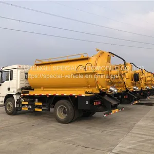 Heavy Duty Dongfeng 4*2 Sewage Cleaning Truck/Vacuum Suction Truck thumbnail-5