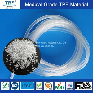 Factory-hot Highly Transparent Thermoplastic Elastomer TPE Raw Materials for Medical Catheter thumbnail-1