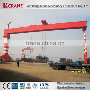 Widely Used 600t Double Girder Shipbuilding Gantry Crane thumbnail-2