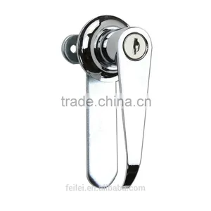 2015 FEILEI A-45-1 China Wholesale Zinc Diecast High Quality Industrial Cabinet L-shape Swing Handle Lock for Sale thumbnail-3