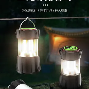 Flashlight Multifunctional Charging Tent Camping Light LED Magnetic Suction Hook Emergency Light Camping Waterproof Atmosphere Light thumbnail-1