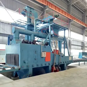 Industrial Automatic Steel Profile H Beam Shot Blast Cleaning Machine thumbnail-1