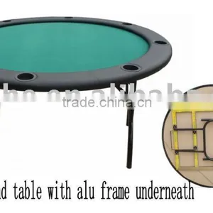61"Round Poker Table thumbnail-1