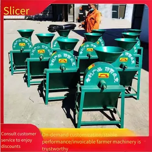 Autumn-harvested Sweet Potato Thick Slicer, Electric Potato Thin Slicer, Slicer for Processing Raw Materials in Food Factories thumbnail-3