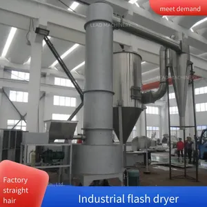 Continuous High-efficiency Rotary Flash Dryer for Kaolin Clay, Powerful Manufacturer, Easy to Operate thumbnail-5