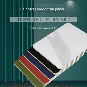 Xindishu Bamboo and Wood Fiber Solid and Environmentally Friendly Large Boards With Seamless Splicing Wood Decorative Panels thumbnail-1