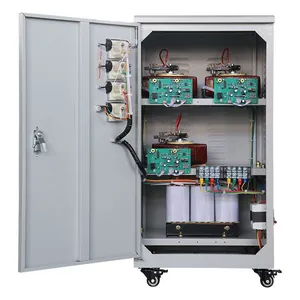 Automatic 3 Phase 5000W Servo Motor Voltage Regulator for Welding Systems thumbnail-1