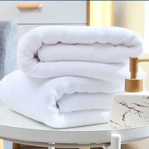 HOMTE Hotel Cotton Bath Towel Wholesale Hotel Cotton Bath Blanket Luxury Hotel Room Linens thumbnail-5