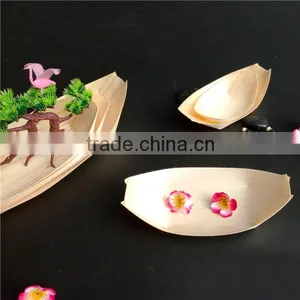 Cheap Wooden Sushi Serving Food Trays Sushi Boat for Sale thumbnail-4