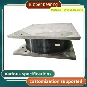 Finished Spherical Plain Bearing, Seismic Spherical Bearing 2500KN, Sliding Bearing, Bridge Truss thumbnail-3