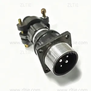 2PM-22 Series 4Pin Docking Male Panel Socket With Cable Shell – 2РМТ22БПН4Ш3В1В 2PM22J4ZQB2 thumbnail-2