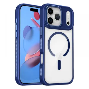 Adjustable Angle Kickstand Bumper Case for IPhone 16 18 17 – Vertical/Horizontal Stand Cover thumbnail-3